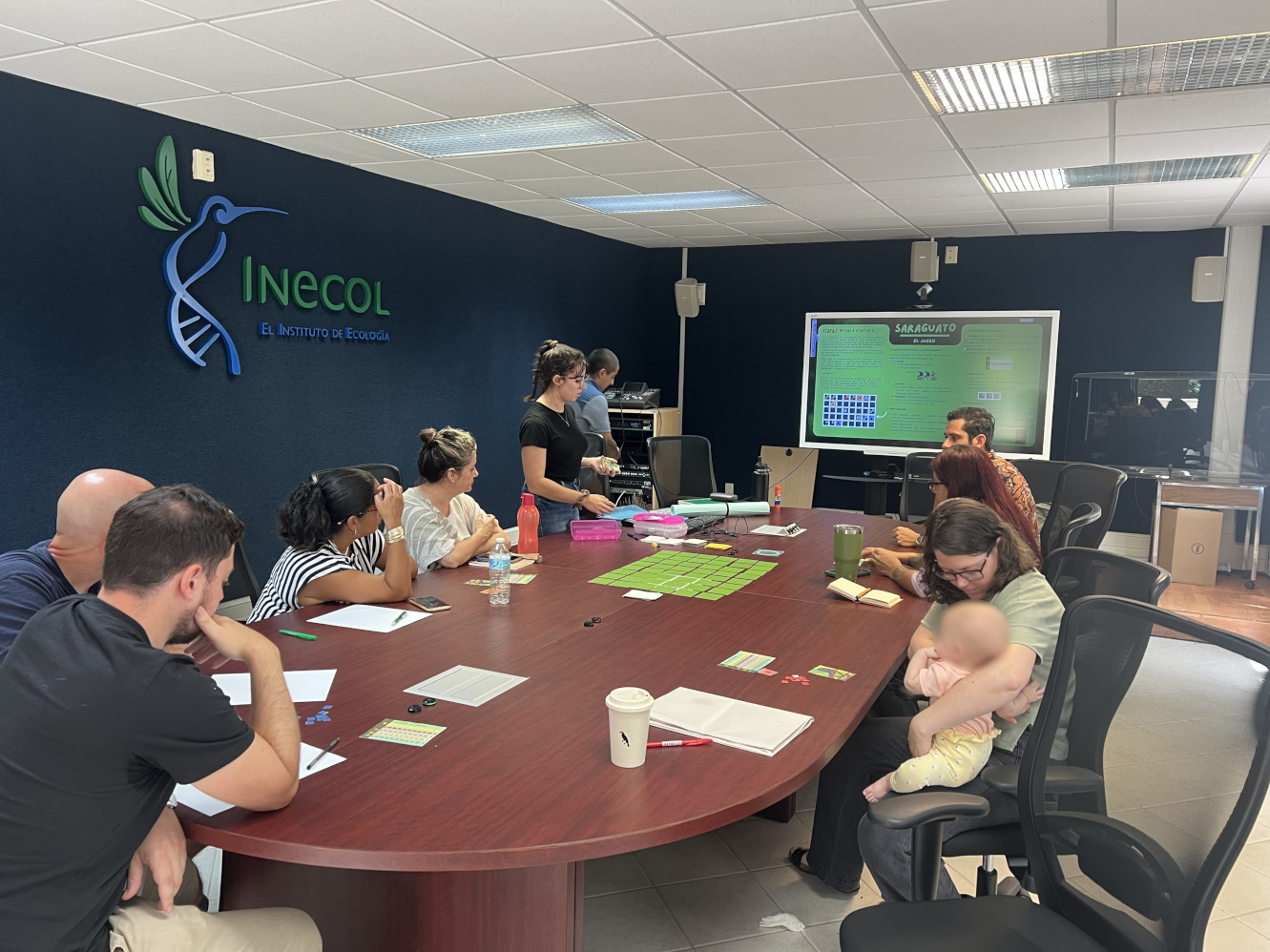 Presentación del juego serio a un grupo de expertos